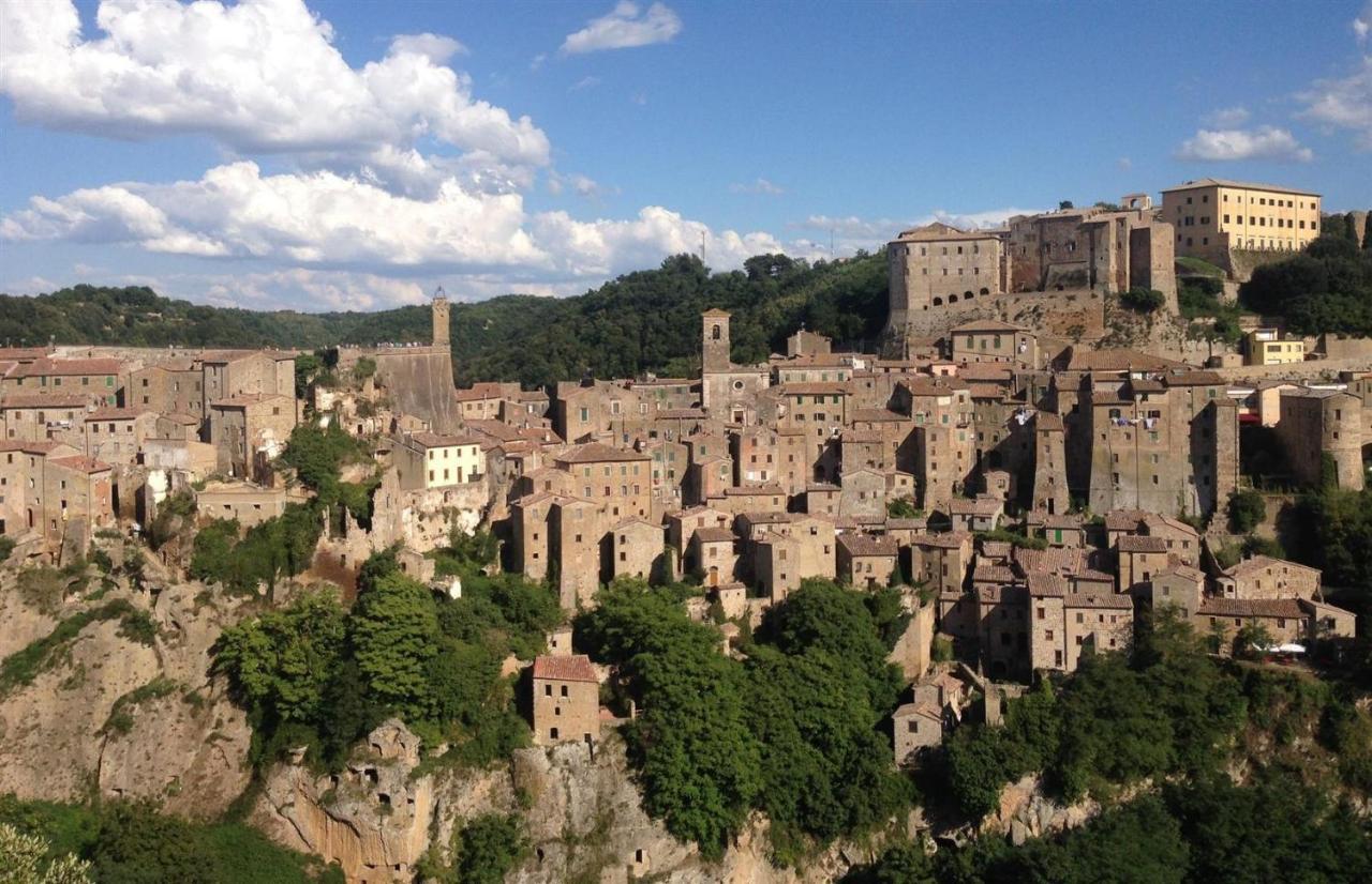 La Toscana In Casa Villa Sorano  ภายนอก รูปภาพ